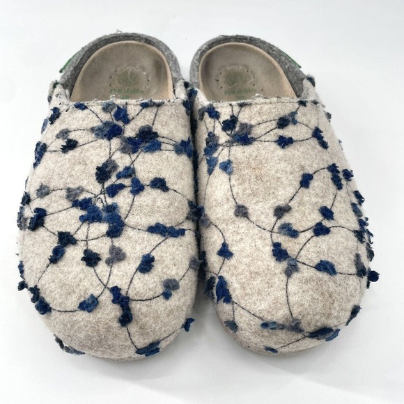 Mobils by Mephisto Thea Nature is Future Wool Clogs, Floral Size 38 - Picture 2 of 6